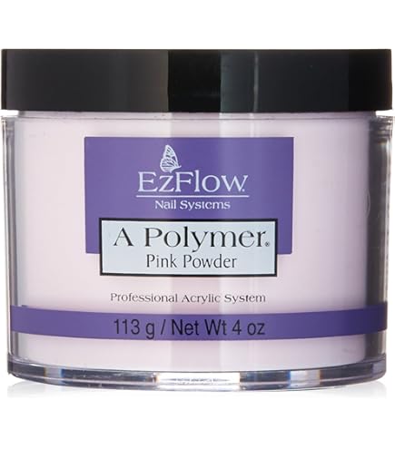 Amazon.com: Ezflow Polymer Pink Powder 4 Oz : Beauty & Personal Care